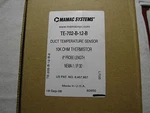 Mamac Systems TE-702-B-12-B Duct Temperature Sensor (6" Probe Length) New. Price: $14.80.