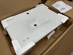 Kohler Iron/impressions 31.6 X 22.25 White Cast Sink 3049-1-0, Small Chip Used. Price: $349.99.
