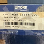 02533666000 York Level Sensor Oem New. Price: $2850.00.